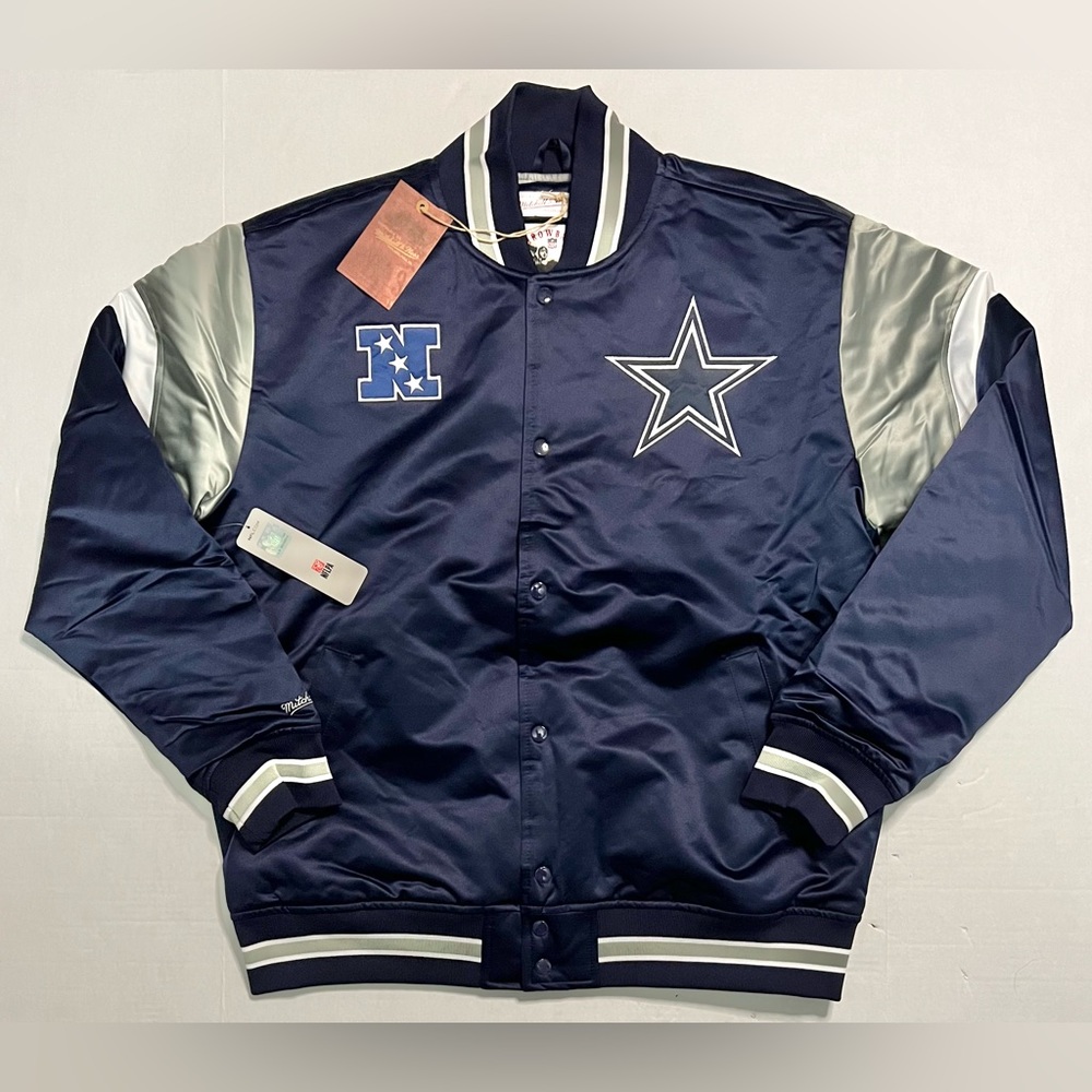 Dallas Cowboys Mitchell & Ness Heavyweight Jacket Size XL
